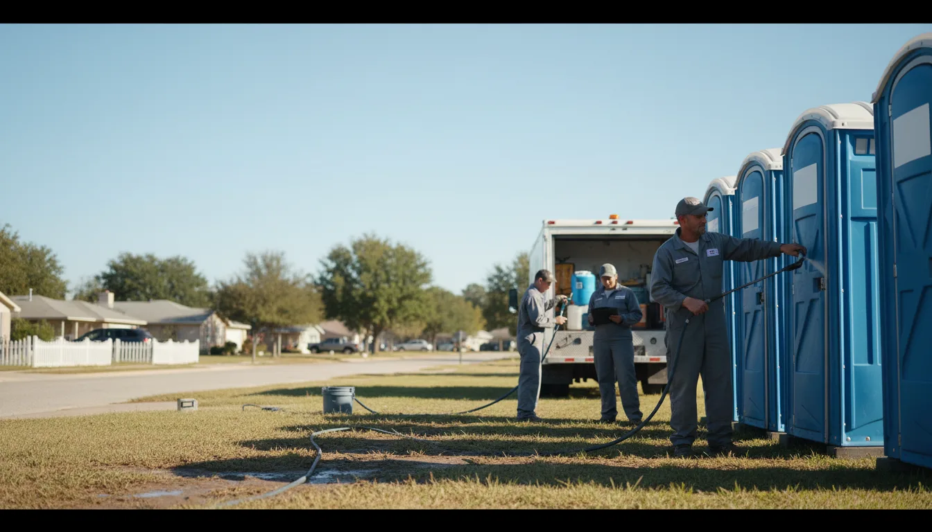 Long-Term Portable Toilet Rental in Reidville, SC near me